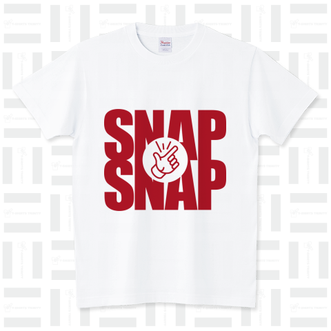 SMAPは解散したけどSNAPは解散しません（Tシャツ）|デザインTシャツ通販【Tシャツトリニティ】
