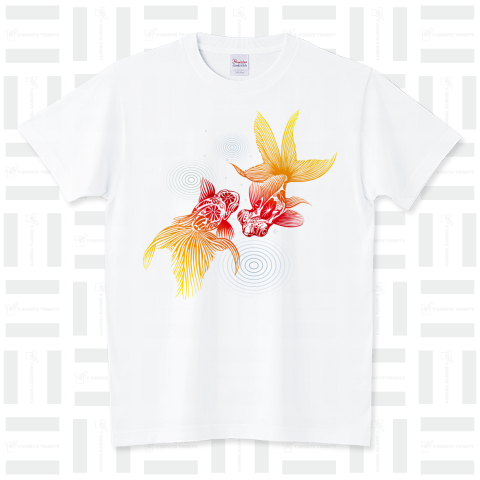 071_Goldfish_1 スタンダードTシャツ(5.6オンス)