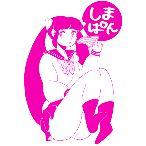 しまぱんT(ピンク)