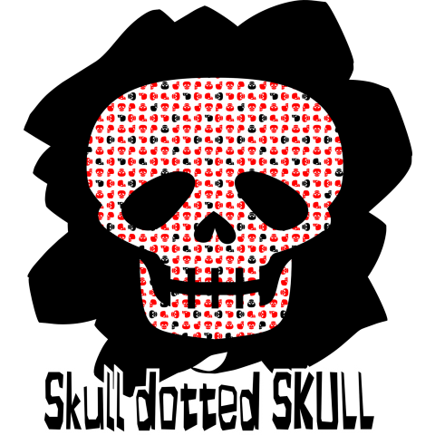 Skull dotted SKULL