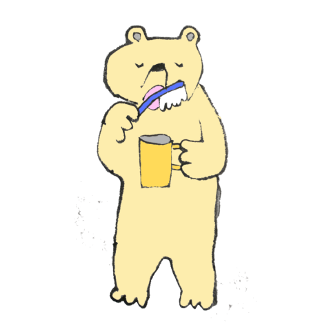 はみがきくま
