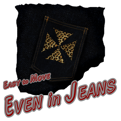 Jeans can move