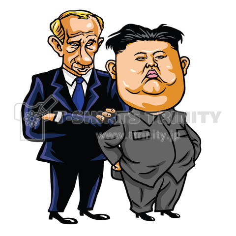 金正恩とウラジーミル・プーチン