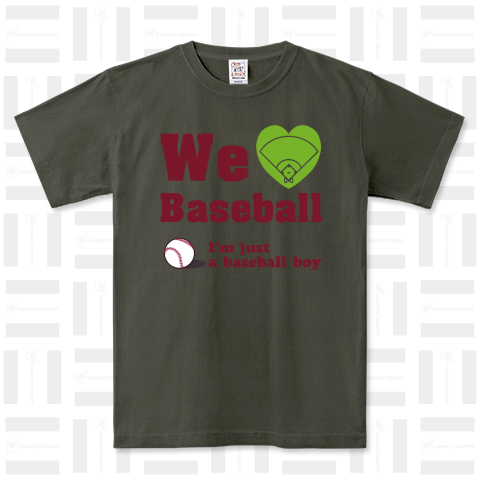 We love Baseball(レッド)