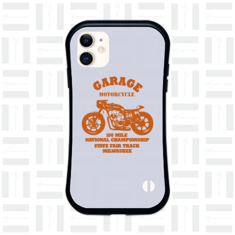 武骨なバイクデザイン orange