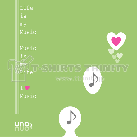 I Love Music [green]