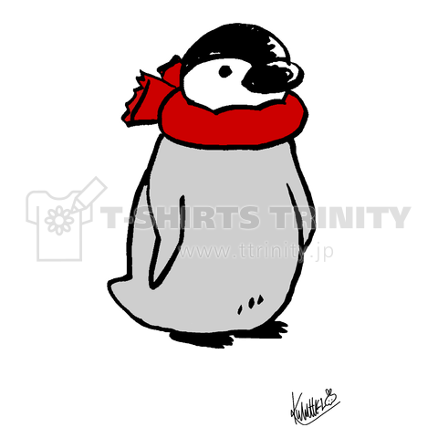 ペンギン マフラー デザインtシャツ通販 Tシャツトリニティ