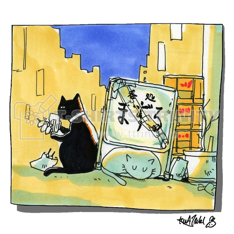 ねこ横丁2(裏路地)