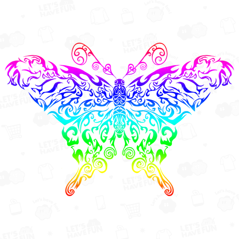 Tribal Butterfly (虹)