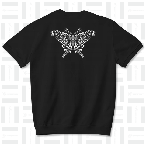 Tribal Butterfly (白·背中)