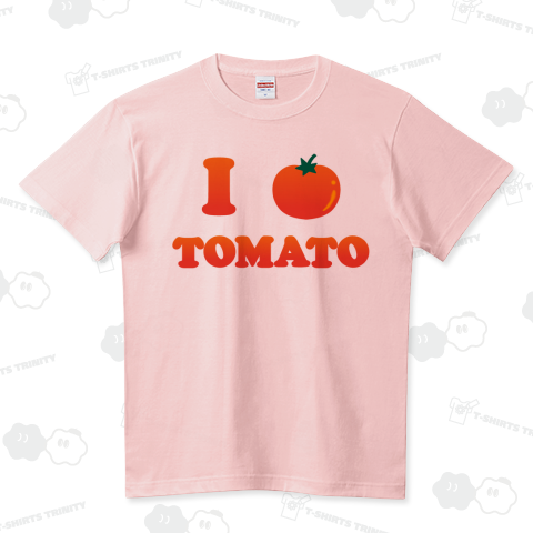 I♡TOMATO ハイクオリティーTシャツ(5.6オンス)