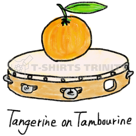 Tangerine on Tambourine (color)