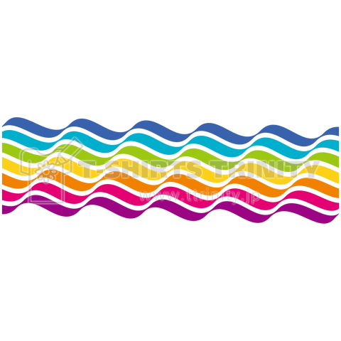 Rainbow wave 2