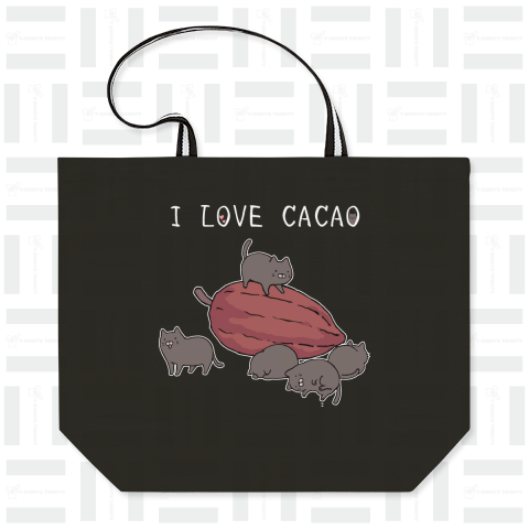 豆猫 - CACAO - ( 白文字 )