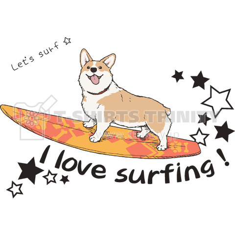 I love surfing !