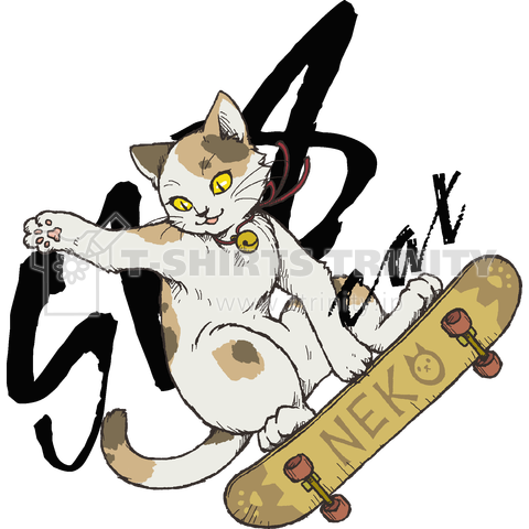 Skate cat ( 三毛 )