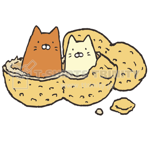 Peanyats ( 白文字 )