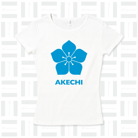 AKECHI 水色桔梗-1(剣香い桔梗) 背面小家紋