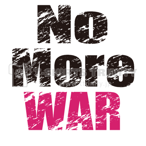 No More War_black-red