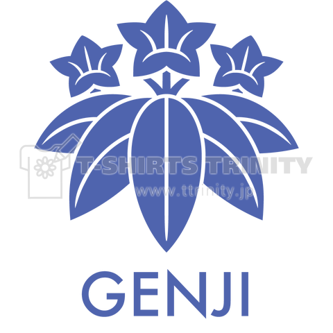 GENJI 笹竜胆紋 blue