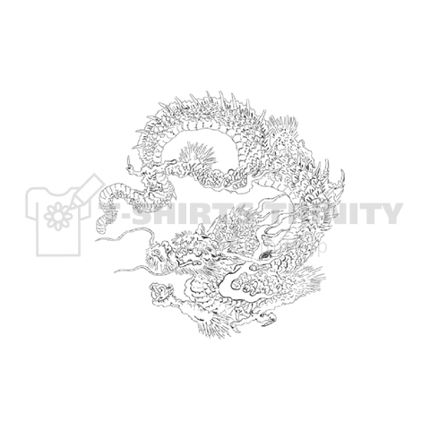 雲龍 デザインtシャツ通販 Tシャツトリニティ