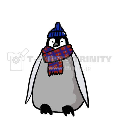 皇帝ペンギンのひな デザインtシャツ通販 Tシャツトリニティ