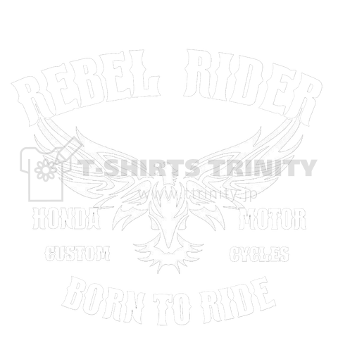 REBEL eagle BORN TO RIDE