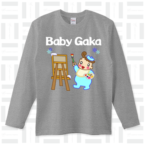 Baby Gaka 雪(白文字)