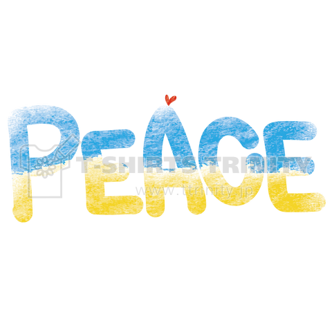PEACE (ウクライナ国旗カラー)5