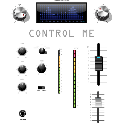 「CONTROL ME」精密リモコンデザイン1【Zipangu49er】