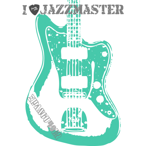 ジャズマスター I Love Guitarシリーズ By Zipangu49er デザインtシャツ通販 Tシャツトリニティ