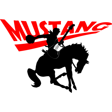 Mustangギターカウボーイ-暴れ馬ムスタング3-【Zipangu49er】