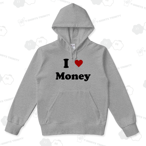 I love Money(お金大好き)ネタTシャツ コンパ・ナンパにも?【Zipangu49er】