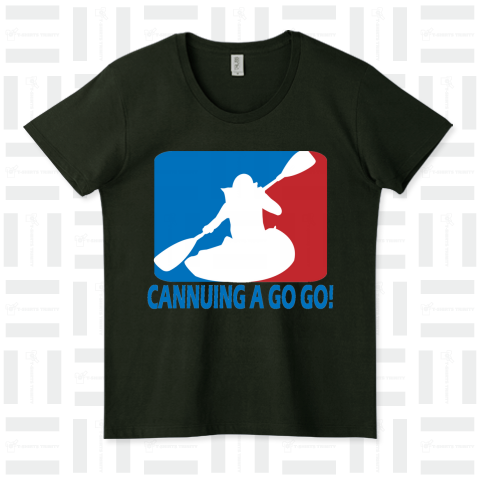 カヌー NBA系ロゴTシャツデザインシリーズ33【Zipangu49er】アウトドア カヌーイング