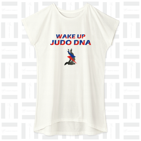 目覚めよ!柔道 DNA! wake up DNA! ロゴTシャツデザインシリーズ5【Zipangu49er】