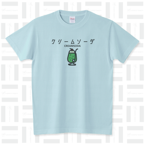 クリームソーダ　Tシャツ　Mサイズ　ロゴピンク色　新品未使用品