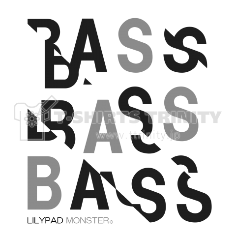 BASS×3【カット・グレー】