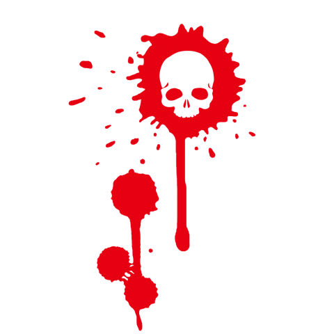 bloody skull