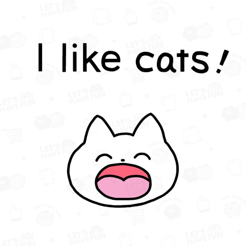 ネコが好き・イヌも好き(ENG.ver)