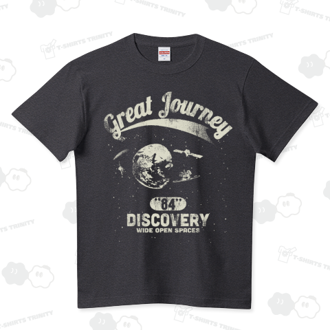 Great Journey W ハイクオリティーTシャツ(5.6オンス)