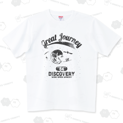 Great Journey BK ハイグレードTシャツ(6.2オンス)