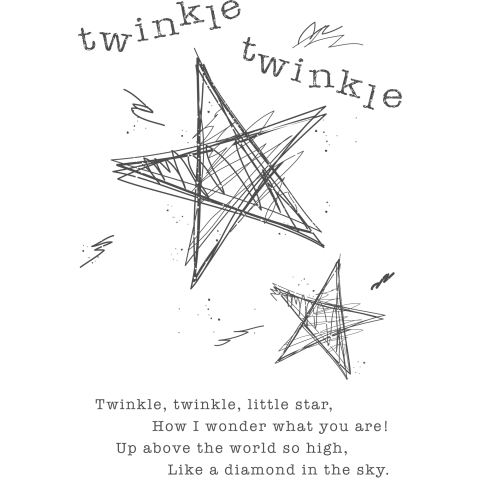 Twinkle, twinkle, little star