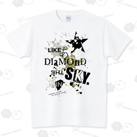 like a diamond in the sky. _st スタンダードTシャツ(5.6オンス)