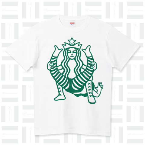 STARBUCKS HOLD ハイクオリティーTシャツ(5.6オンス)