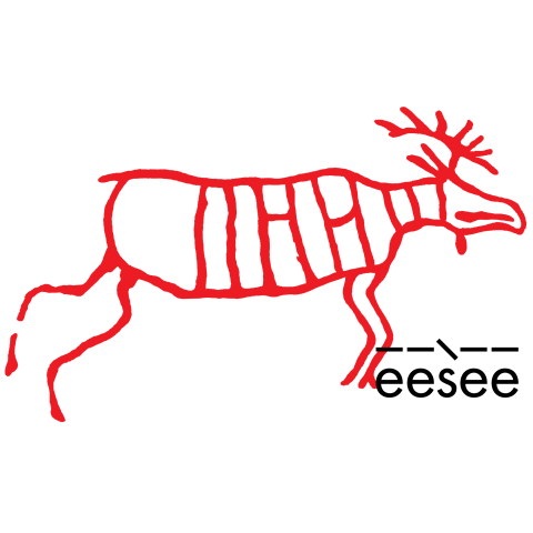 Cave art: reindeer