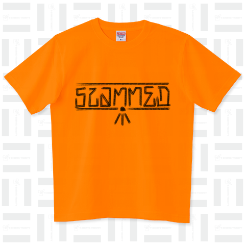 SLAMMED LOGO WHITE ハイグレードTシャツ(6.2オンス)