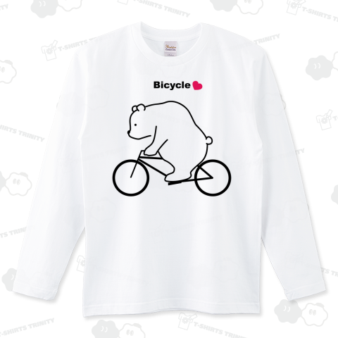 自転車に乗るBearさん