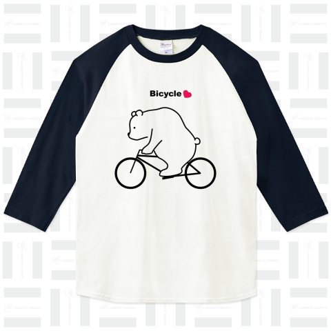 自転車に乗るBearさん