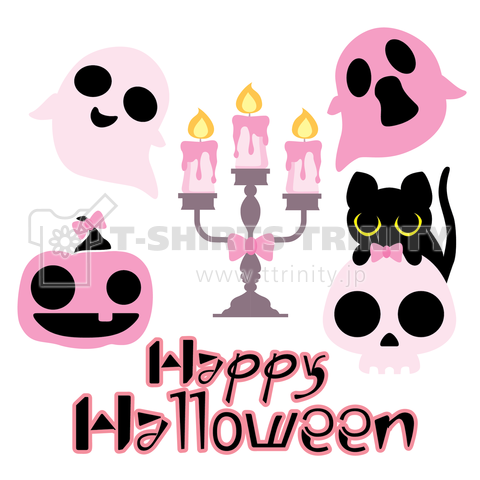 ピンクなHalloween