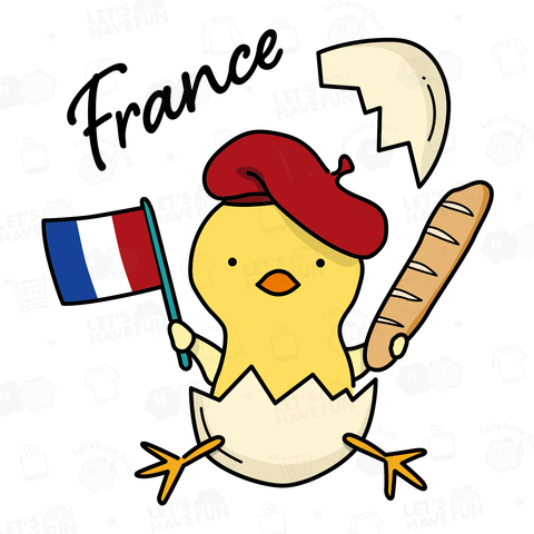 フランス好きなヒヨコ